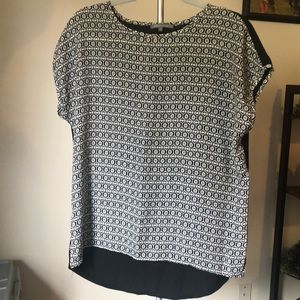 Black and white top